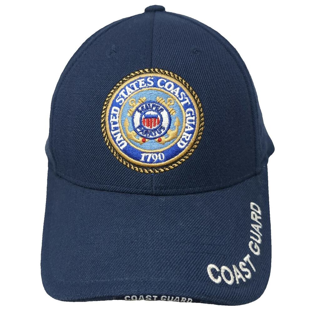 Rapid Dominance Baseball Cap Blue One Size Coast Guard Embroidered Seal Hat
